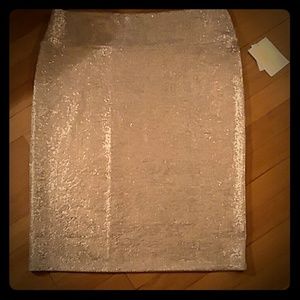 Lularoe Elegant Cassie skirt 2xl NWT rose gold